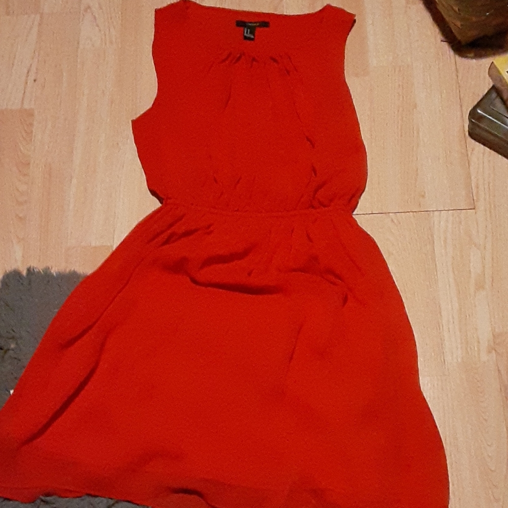 Red Forever 21 dress